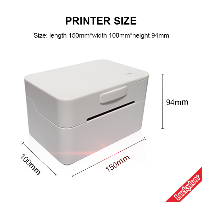 Принтер POS ODM 150mm/S CODE93 CODE128 термальный для почтовых ярлыков