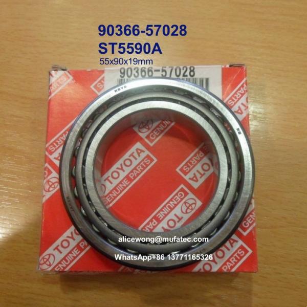 ST5590A 90366-57028 Toyota Lexus Front Differential 55x90x19mm Taper Roller Bearings