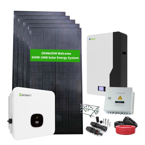 Best Inverter Battery Cable Hybrid Solar System 30kw 30000w Complete Energy Storage System for Industrial Home Use