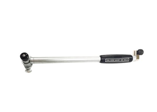 Customized Metric 100-160mm Dial Bore Gauge with Extensions Hole Diameter Measuring Device Used Wood Case Package