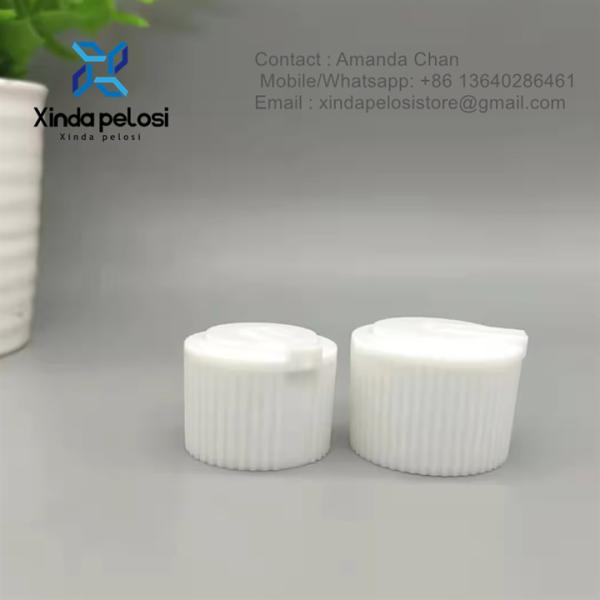Venda Quente Aceitar CustomFlip Cover embalagem plástica cosmética garrafa para compra