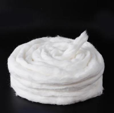 Anti Distortion Recycled Polyester Staple Fiber White Color for Non Woven
