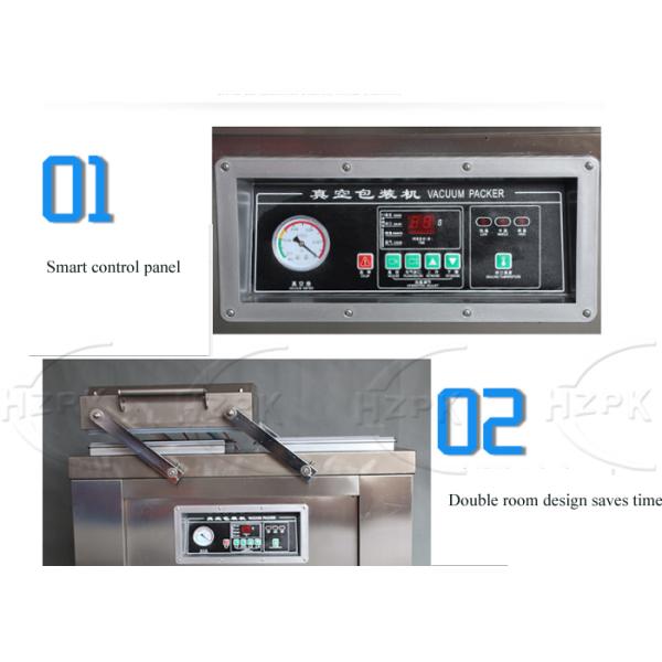 Multifunctional Food Vacuum Sealer Packaging Machine DZ-600/2SB Double Chamber
