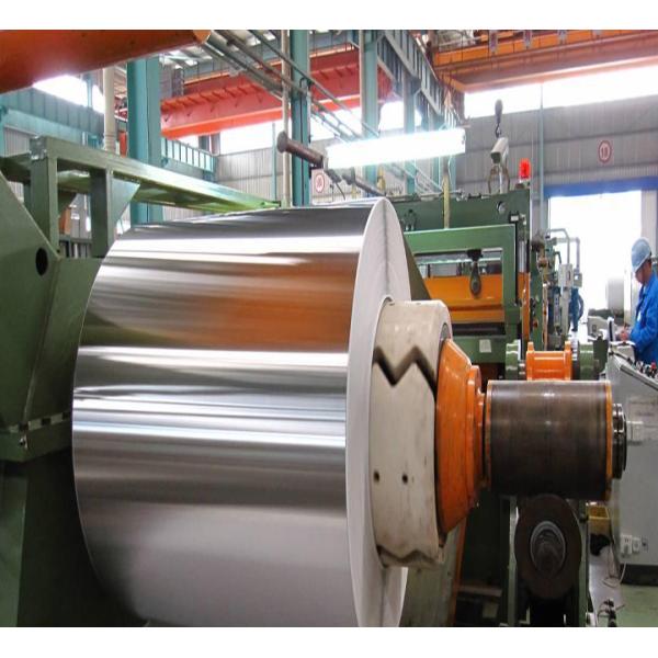 Mid Hard Stainless Steel Sheet Coil 904L 2205 2000mm Length Slit Edge No.4 Finish