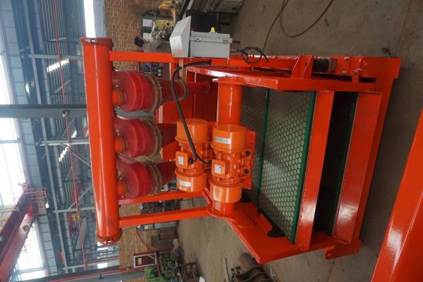 Bentonite Hydrocyclone Oil Gas Mud Desander With Bottom Shaker