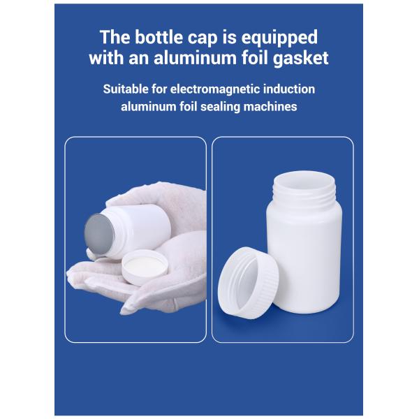 Empty 50CC Plastic Pill Bottle Container Blank Medicine Bottle For Chemical Capsule