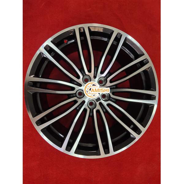 Glossy ET30 BMW 5 Series Alloy Rims 8J Black 19 Inch Alloy Wheels