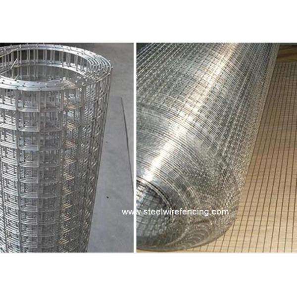 Electro Welded Galvanised Mesh Fencing Panels Anti - Craking For Buliding