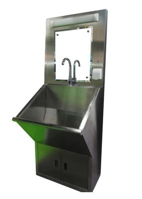 Distribuidor automático do sabão do único dissipador médico de aço inoxidável para salas de operações