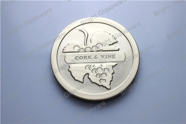 New design luxury brand metal lid for candle jars