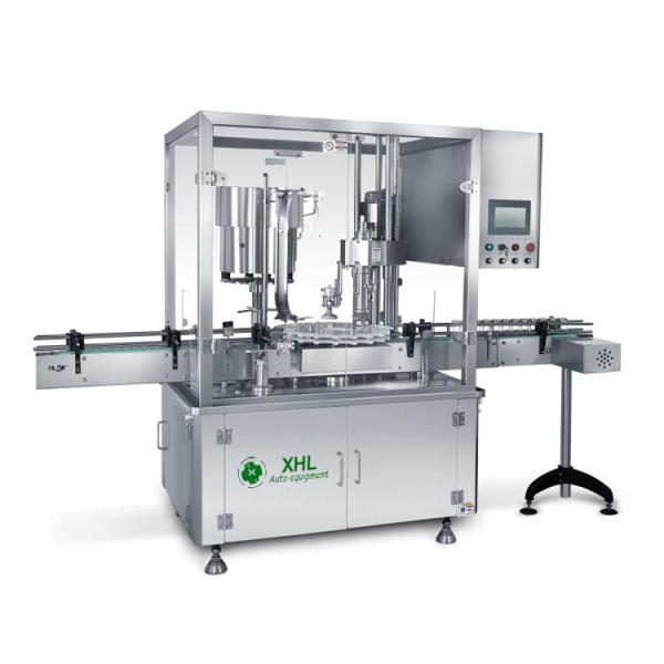 Single Head 20ml 3000BPH Liquid Filling And Sealing Machine
