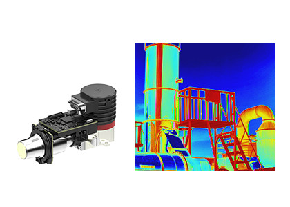 320x256/30μm Pixel Size 20mK NETD Optical Gas Imaging Cooled Infrared Detector for Gas Leak Detection