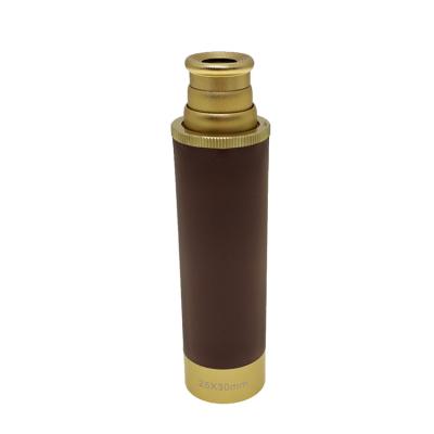 o monocular do pirata 25x30 caçoa a ornitologia de acampamento exterior de Toy Telescope For