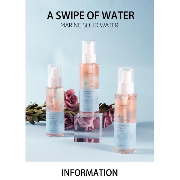 Vitamine C d'ODM Rose Petals Essence Face Serum pour la peau encline d'acné sensible