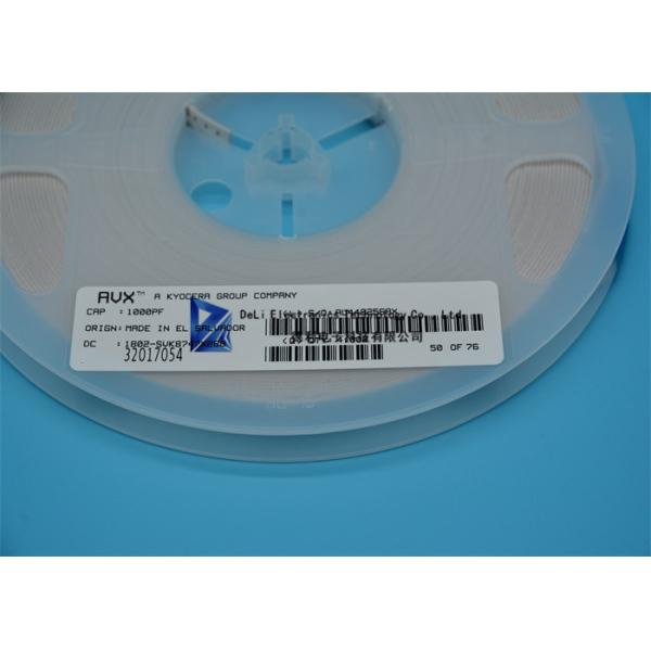 1000pF Electric Motor Capacitor , 06035C102K4T2A Multilayer Ceramic Chip Capacitors