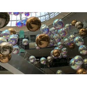 Globo espejo inflable de PVC de doble capa para eventos