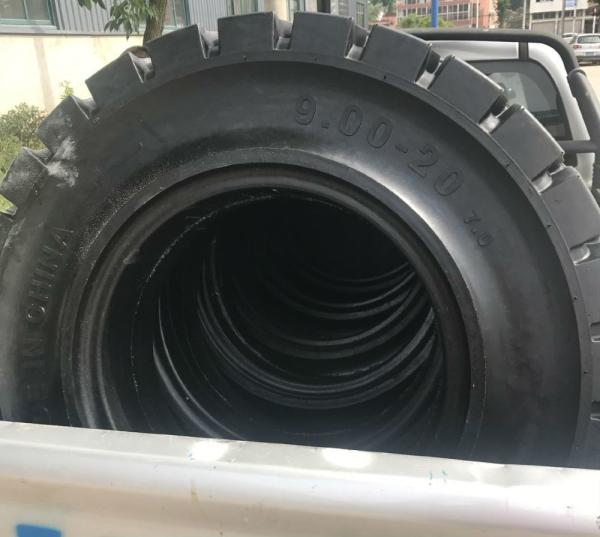 forklif tire 6.50-10, fast delivery tyret 7.00-9/4.50 solid tires for forklift 6.00-9 Non-marking forklif solid rubber t