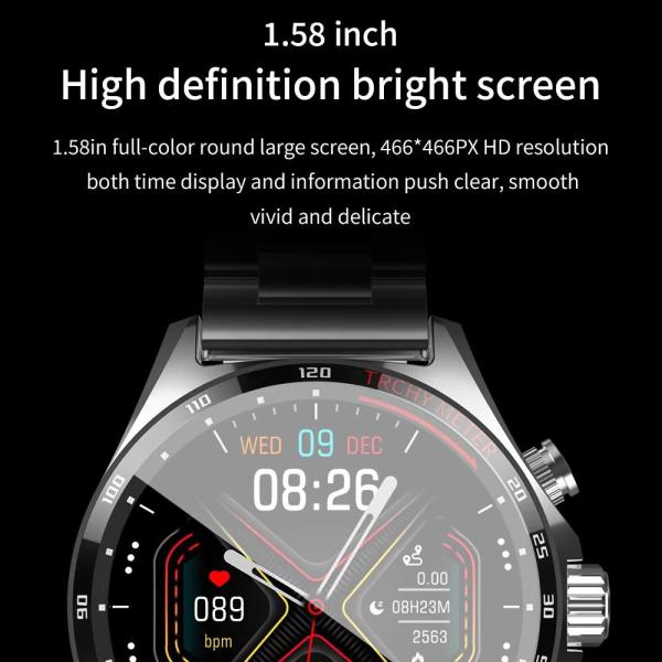 SK27 Smart Watch 400mAh IP68 Sangre Oxígeno Ritmo cardíaco Presión sanguínea Reloj deportivo inteligente