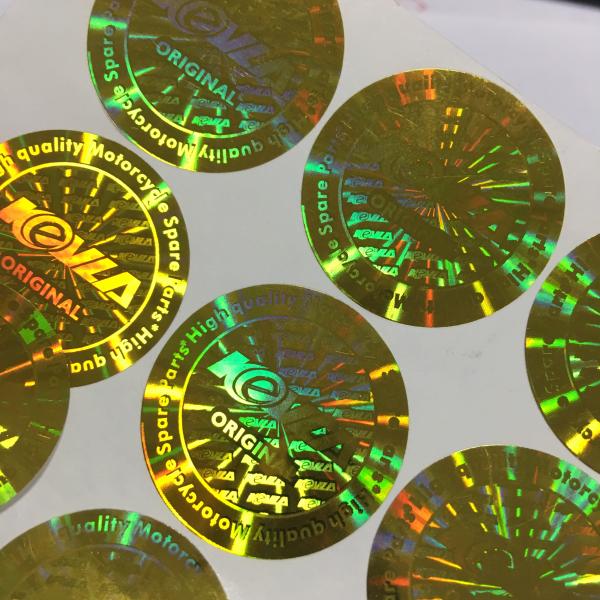 Печатное голограммовое наклейка наклейка водонепроницаемая лазерная наклейка бумага для упаковки