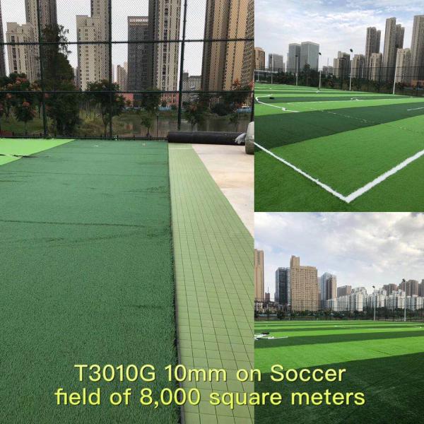 10 мм - 30 мм искусственная трава дренажная подкладка синтетическая трава подкладка сертифицированная FIFA