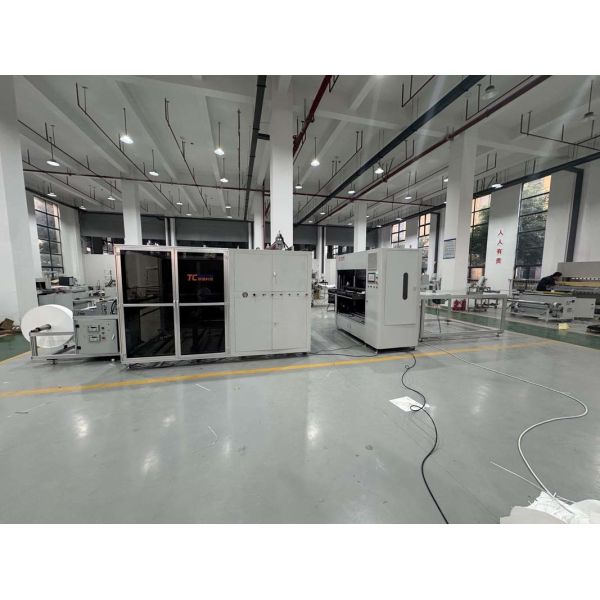 High-Efficiency and Full-auto Fiberglass Filter Material Pleating Machine for Sustainable HEPA Filter Production Processes