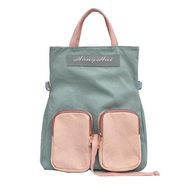 Multi-purpose rucksack with large capacity, one-shoulder handbags for middle school students