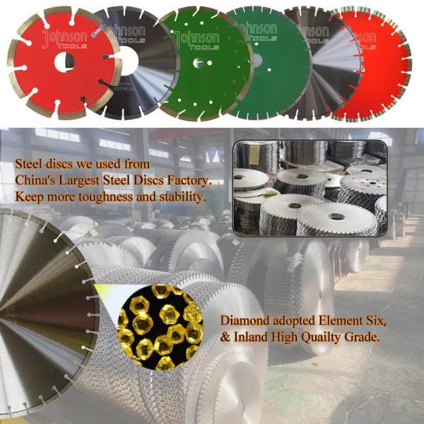 12 Inch 300mm Laser Welded Diamond Saw Blades For Cutting Hard Granite