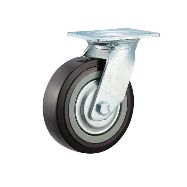 Zinc Plated Removable Caster Wheels 3 Inch/4 Inch/5 Inch For Furniture Office Chair