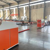 Machine d'extrusion de tuyaux en spirale de carbone HDPE avec machine à enroulement