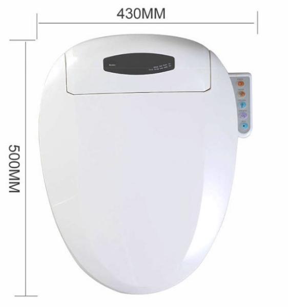 Automatic Electric Toilet Seat Cover With Remote Controller 500 * 430 * 180mm