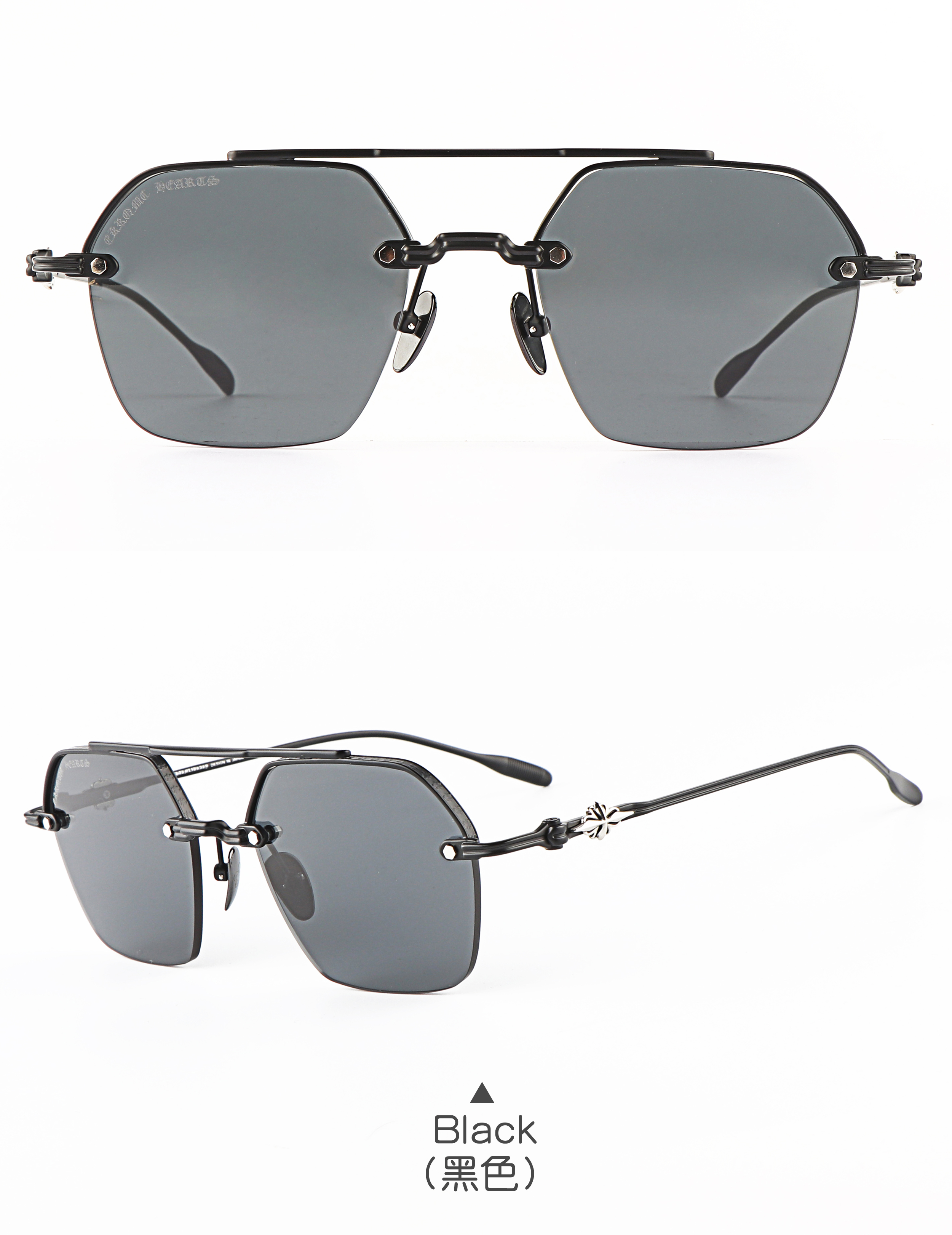 2025 Unisex Titanium Luxury Frames Men Women Pilot Designer Work Party Beach Customizable Shades Sunglasses Wholesale Brand logo