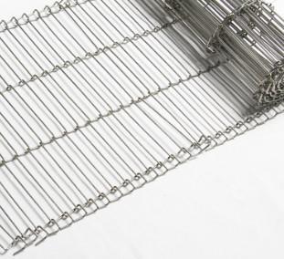 Flat Flex 304 Stainless Steel Food Conveyor Belt Wire Mesh