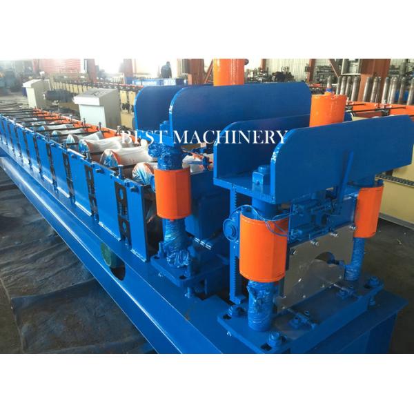 Rolo do tampão de Ridge do telhado do metal que forma o sistema de controlo do PLC da velocidade da máquina 8-12m/Min