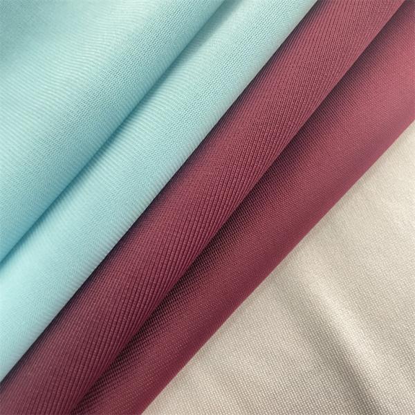 TWILL Style 4 Way Stretch Polyester Spandex Lycra Tecido para trajes de banho Largura 142-155cm
