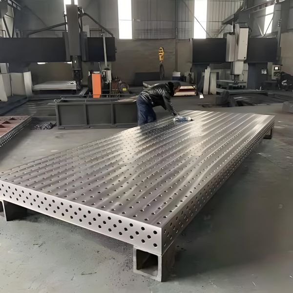 Plasma nitrided 3D welding table System 28 for metal fabrication
