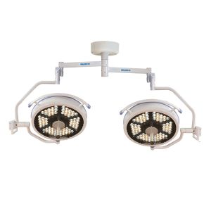 El techo doble del brazo 500500 LED montó la luz quirúrgica 120000Lux para las clínicas