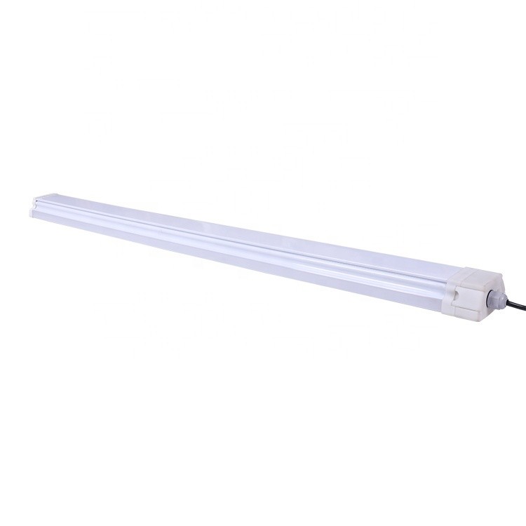 60W LED Tri-proof Light with Motion Sensor Long-lasting Industrial Vapor Tight Lighting