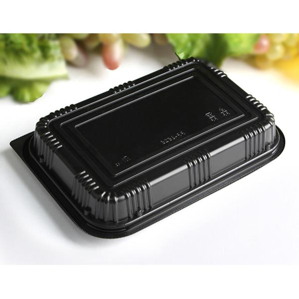 Wholesale disposable meat roll box food grade high-grade plastic box antifreeze meat slice box with lid
