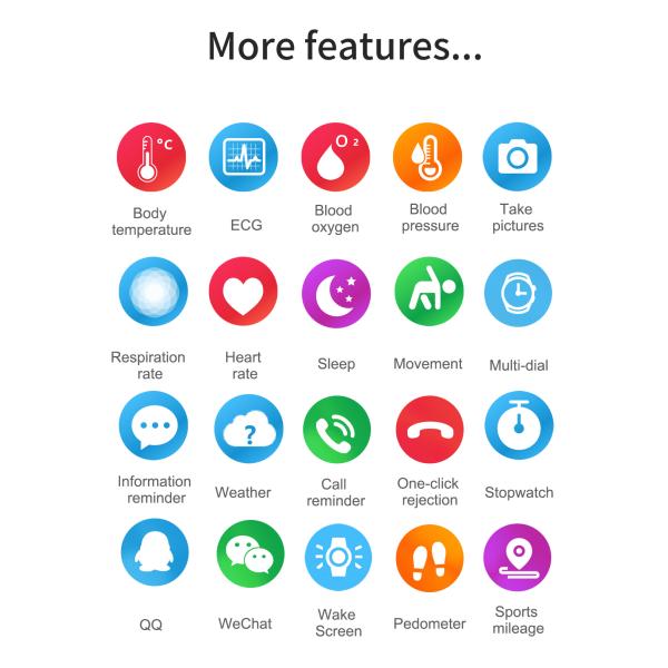 bandes de moniteur de tension artérielle de Smartwatch 200mAh d'écran tactile du sport 240X240