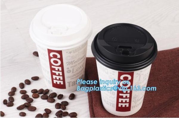 Disposable paper cup with handle wholesale,FACTORY PRICE, CHEAPpe coated disposable single wall paper cup 8oz coffee cup