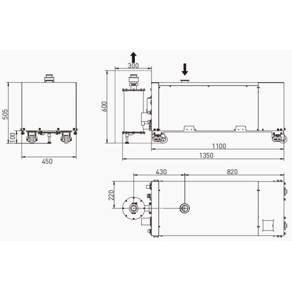 GSD120B(D) 120 m³/h Oilless Dry Screw Vacuum Pump for Lithium Ion Battery Drying