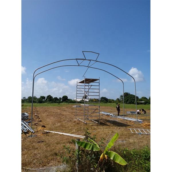 200micron PE Film Ventilation System Greenhouse High Security Weather Proof