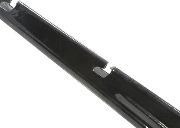 2 1/2 X 1 5/8 Black 6-Strand Barbed Wire Extension Arm For Chain Link Fence
