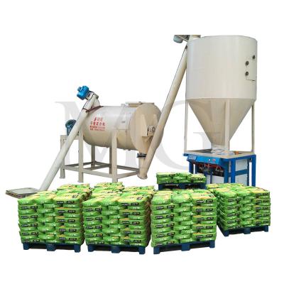 Easy Operation CE ISO SGS Certificated Dry Mortar Mixing Plant Wall Putty Plaster Skim Coat Sand Cement Mixer Tile Adhesive Glue Grout Making Machine