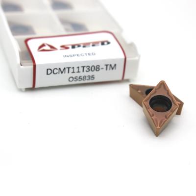 O carboneto de gerencio da máquina do torno do CNC das ferramentas DCMT11T304/08 introduz o revestimento importado