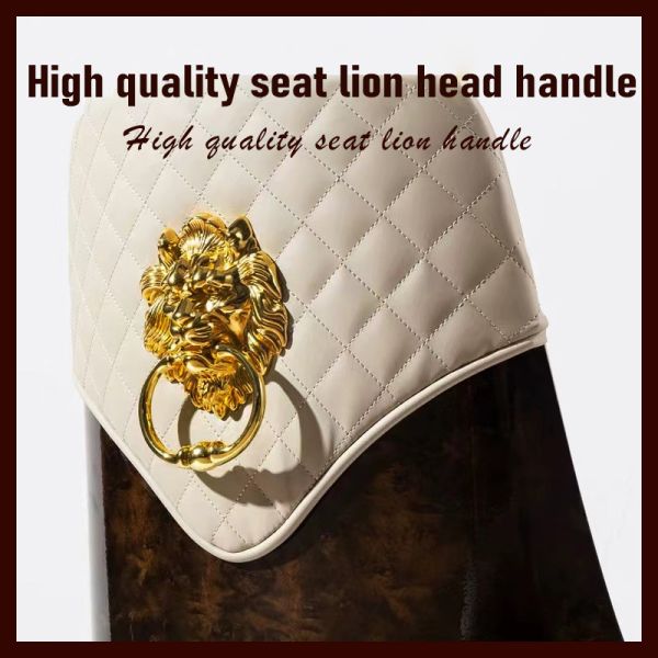 Sofa Decoration Stick QQ Gold Hardware Accessories Decoration Buckle lion Head Furniture Handle