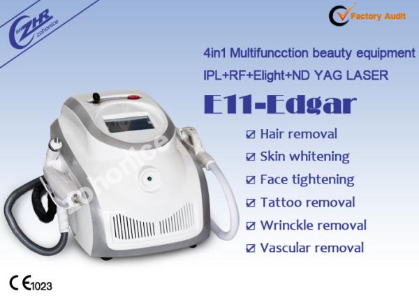 Portable Elight IPL RF Smooth wrinkles Beauty Machine With 4 Filters Handle