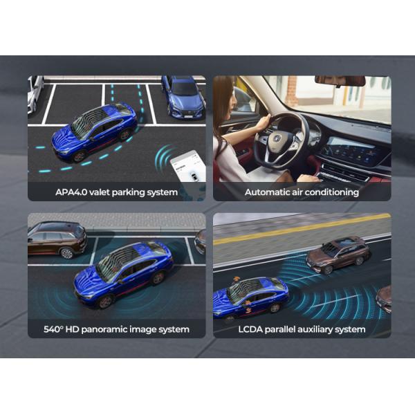 Low Emission Cars Petrol Changan CS85 Plus 2.0T 233Hp Automobile SUV