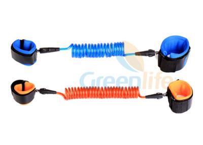 Plastic Long Standing Kids Safety Harness ,  Ajustable Anti Lost Bracelet Wrist Bands