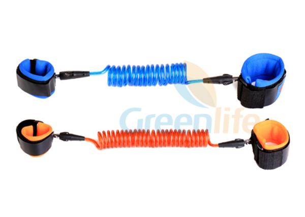 Plastic Long Standing Kids Safety Harness ,  Ajustable Anti Lost Bracelet Wrist Bands